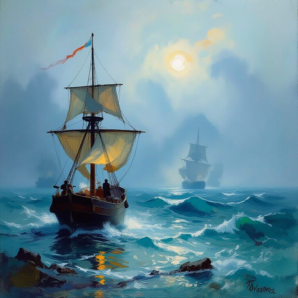 "Batten down the hatches and take in the sails!"