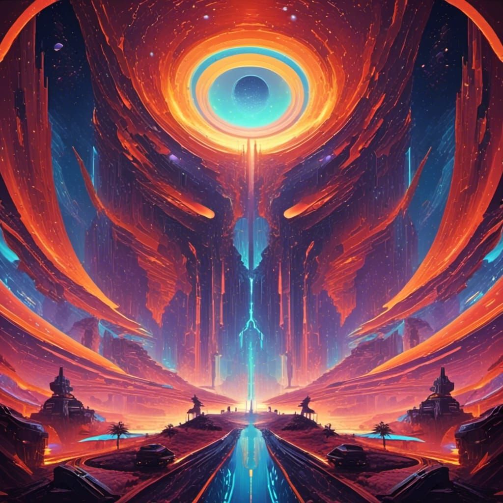 Galactic Empire Stronghold <lora:Nostalgic IosC64:1.0>