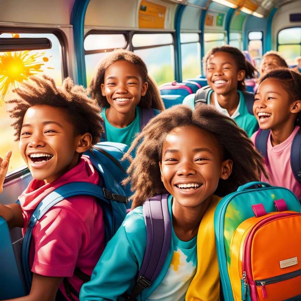 Fun Bus Trip During School Time