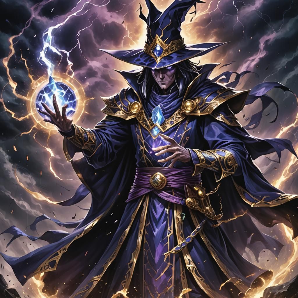 Benevolent Dark Magician Defending Goodness