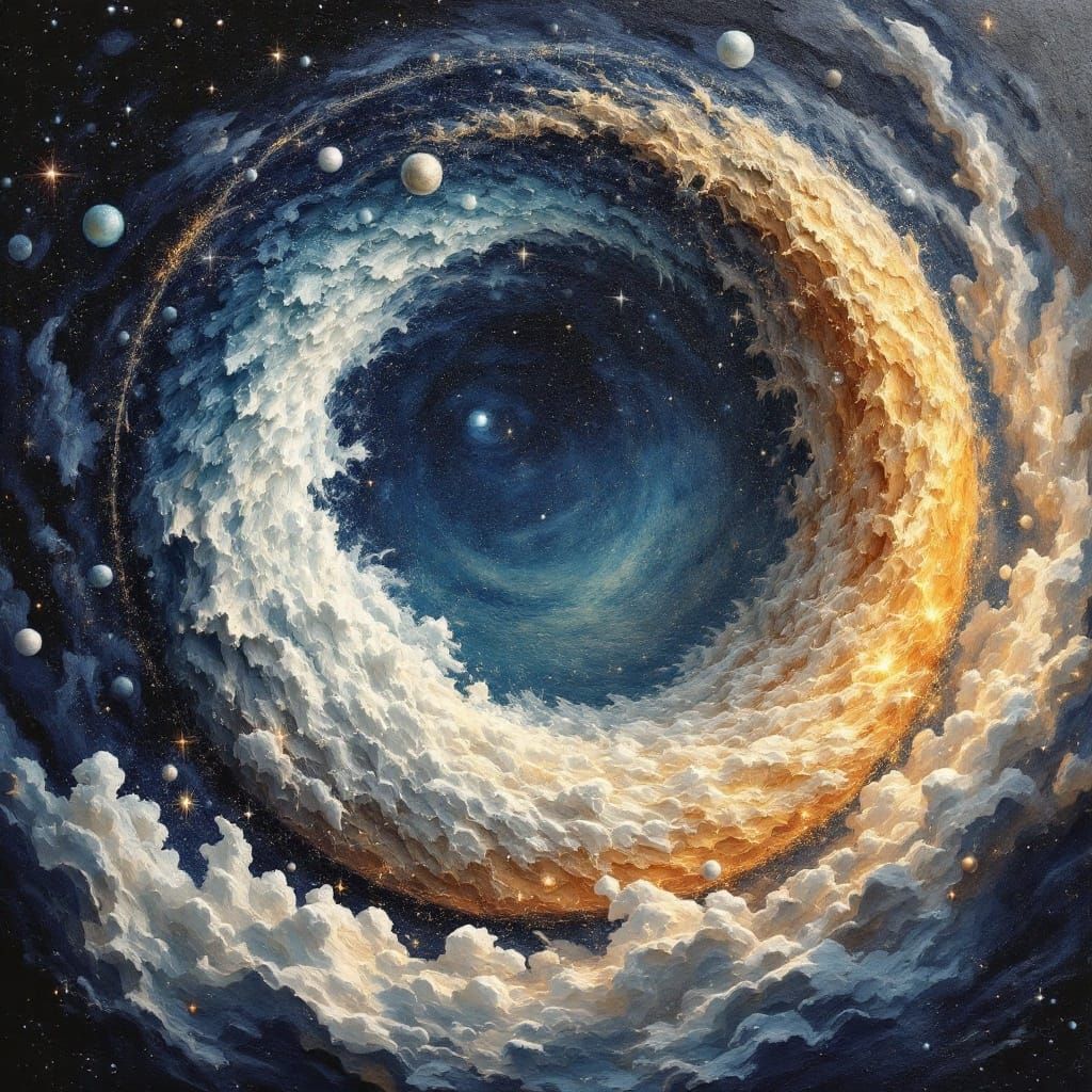 Dreamland Kingdom: Yin Yang Art in Oil Paint