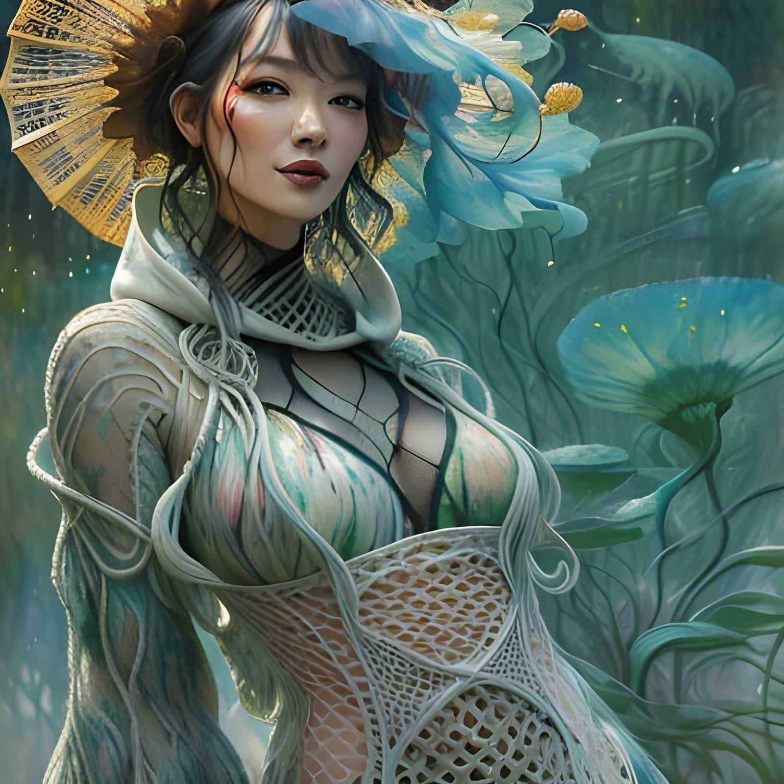 Futuristic Model in Evolving Bio-Design Fashion