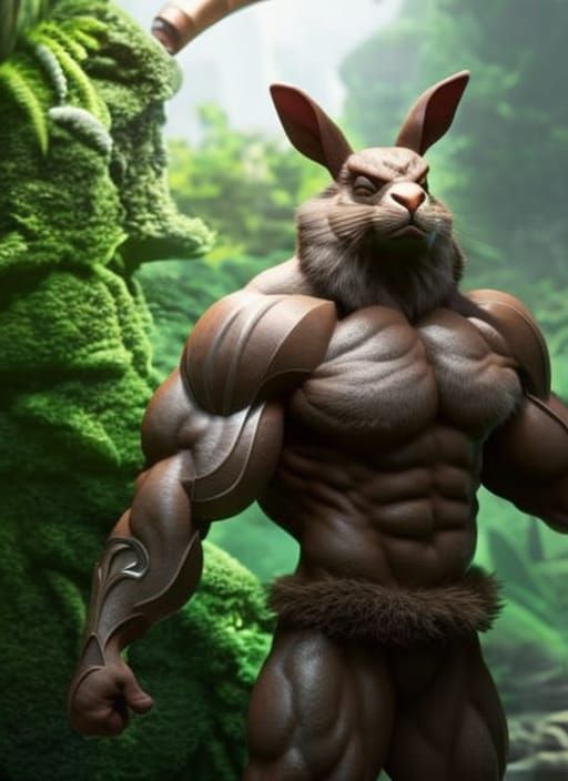 The easter bunny on steroid ๐บ