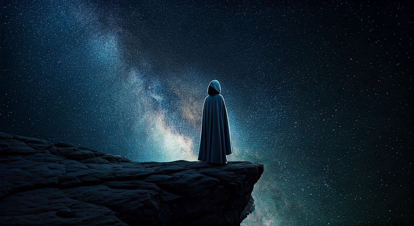 The whole sky is full of stars