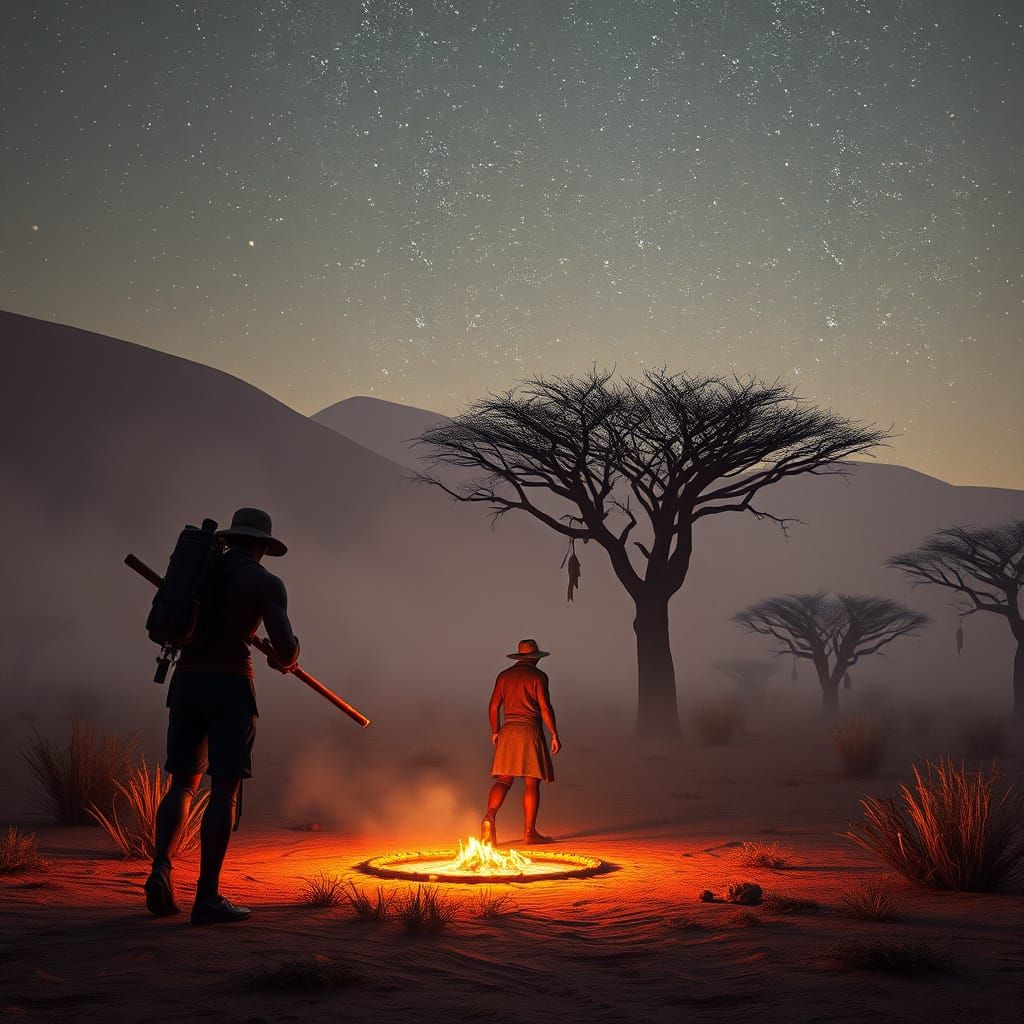 The Lost World of the Kalahari in Epic 3D Videogame Style
