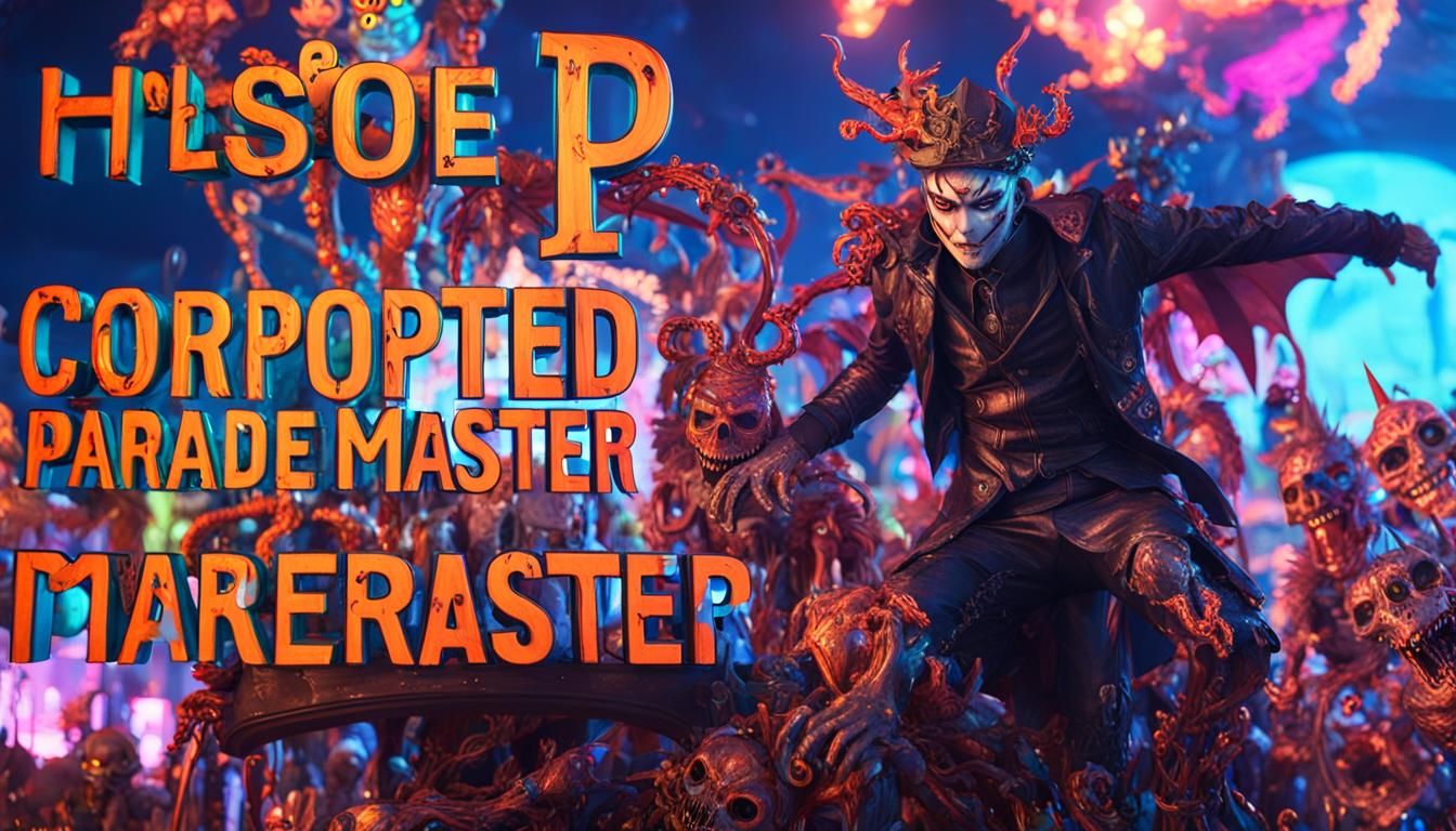 Twisted Parade Master in Neon-Soaked Night Terror