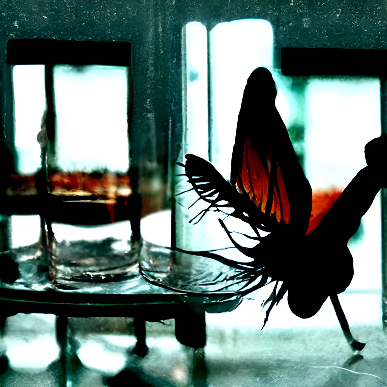 I watched you change, Into a fly,