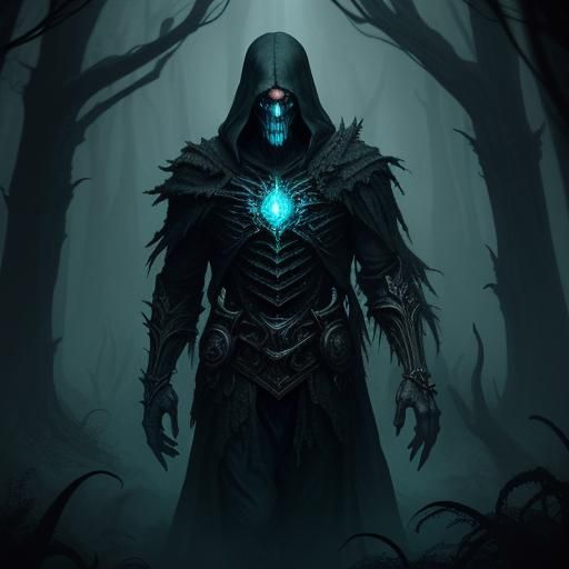 Dark Fantasy: Crow Blood Transfusion in Giger Style