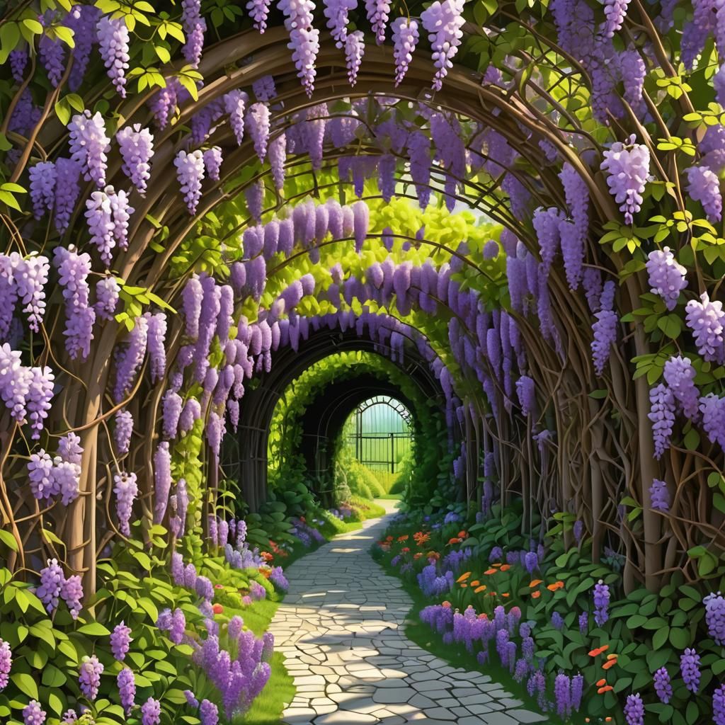 Wisteria Tunnel