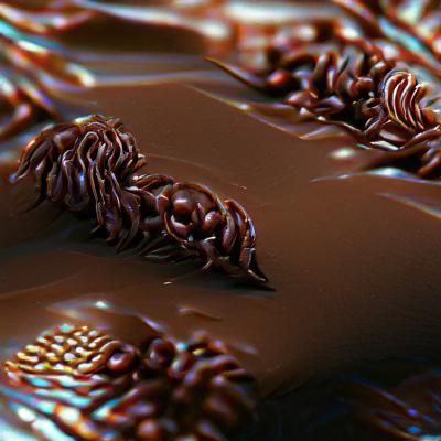 Assorted Chocolates in Various Shapes and Sizes