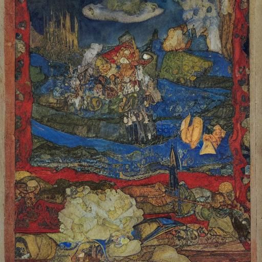 Vampires Lighting Hearts by the Sea