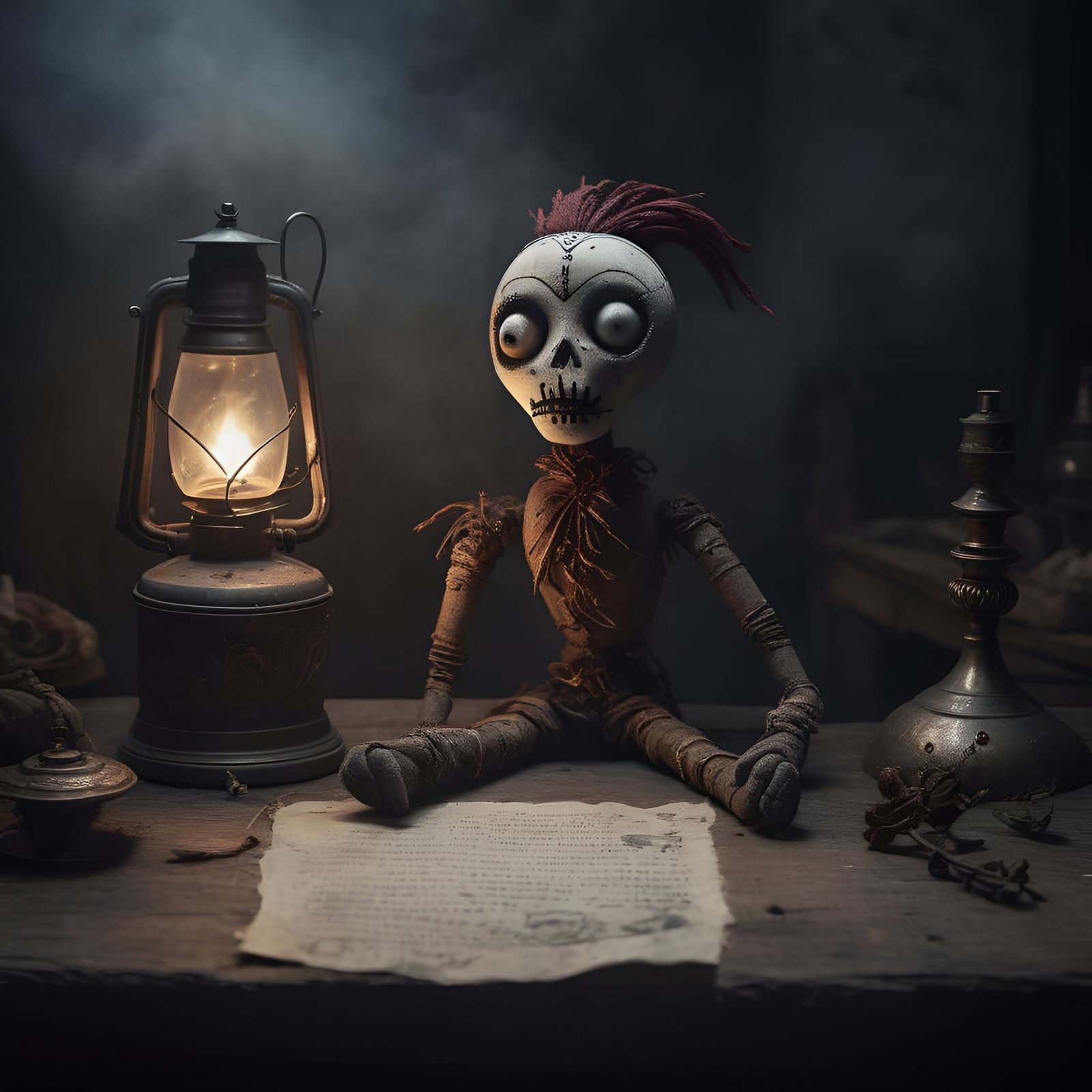 Voodoo Doll comes alive