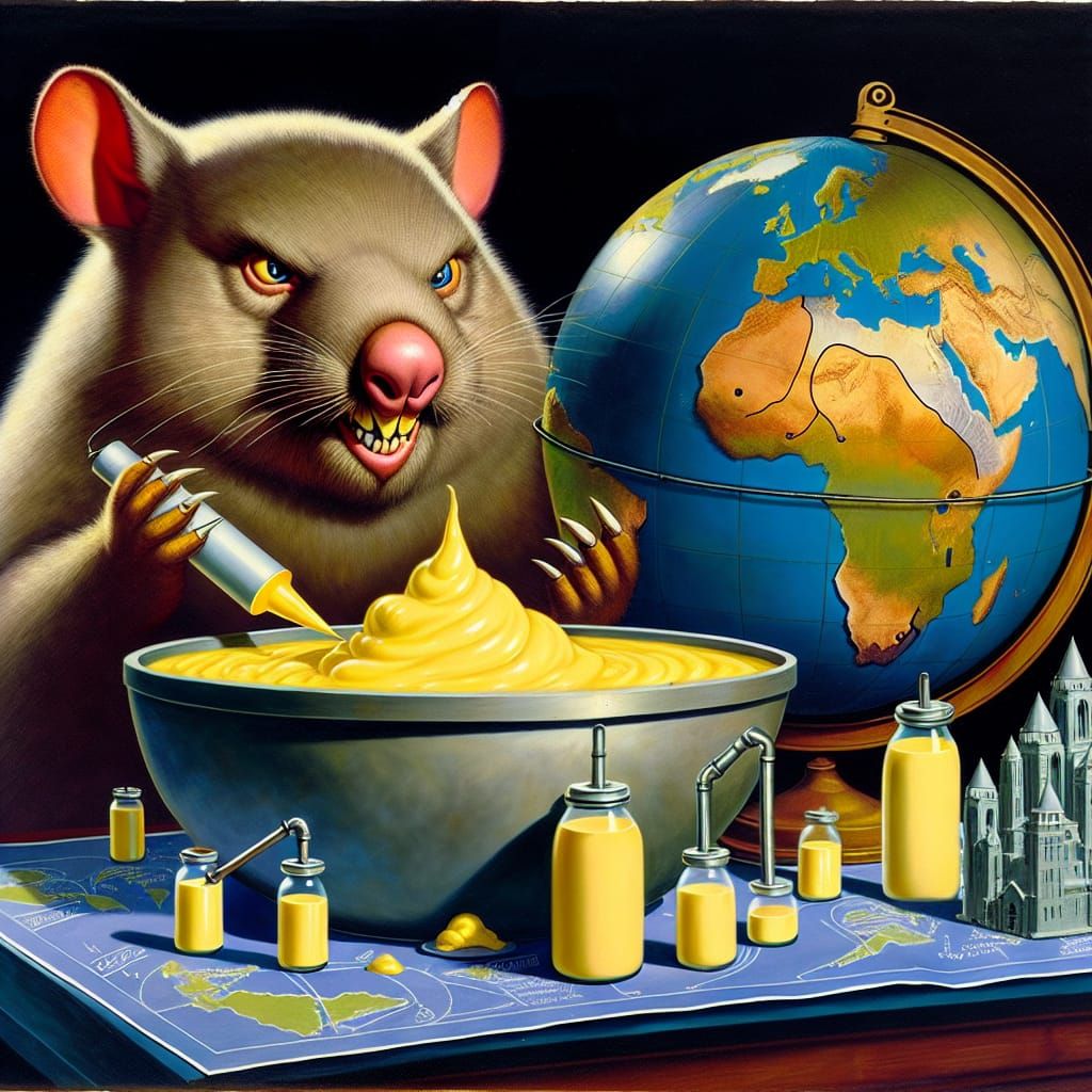 Wicked Wombat's Custard Ocean Scheme