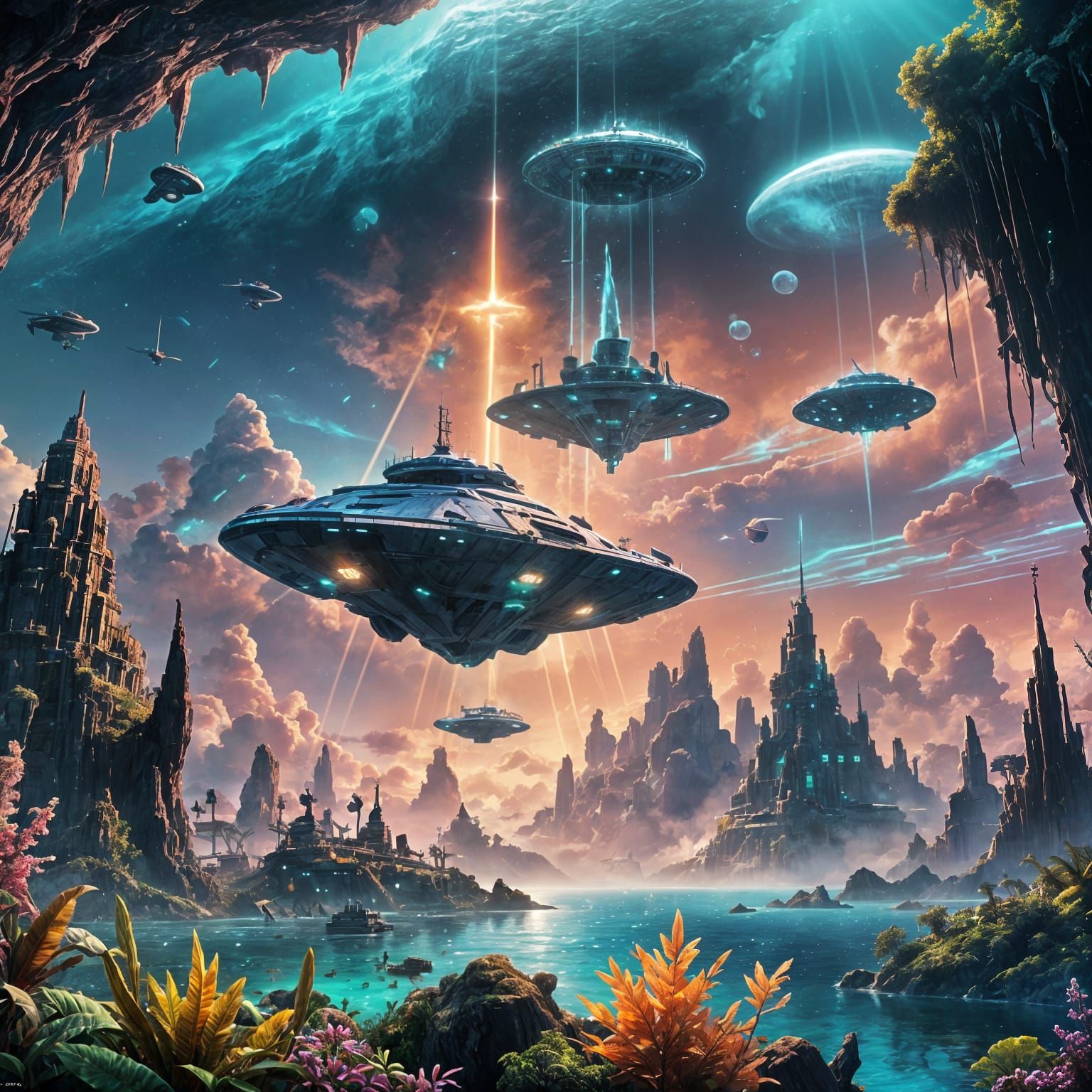 Glowing Bermuda Triangle Hides Civilization