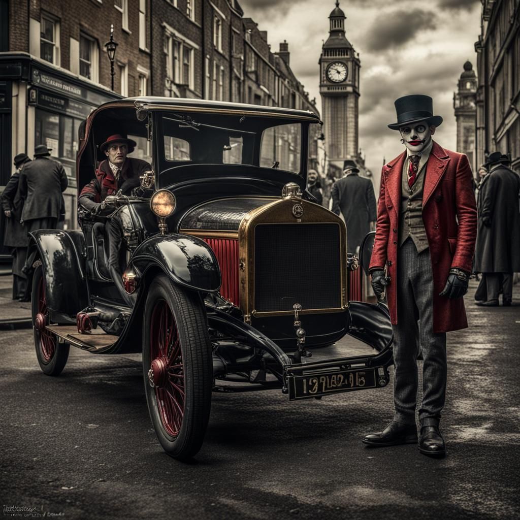 Harley Quinn as 1920s London Gang Boss