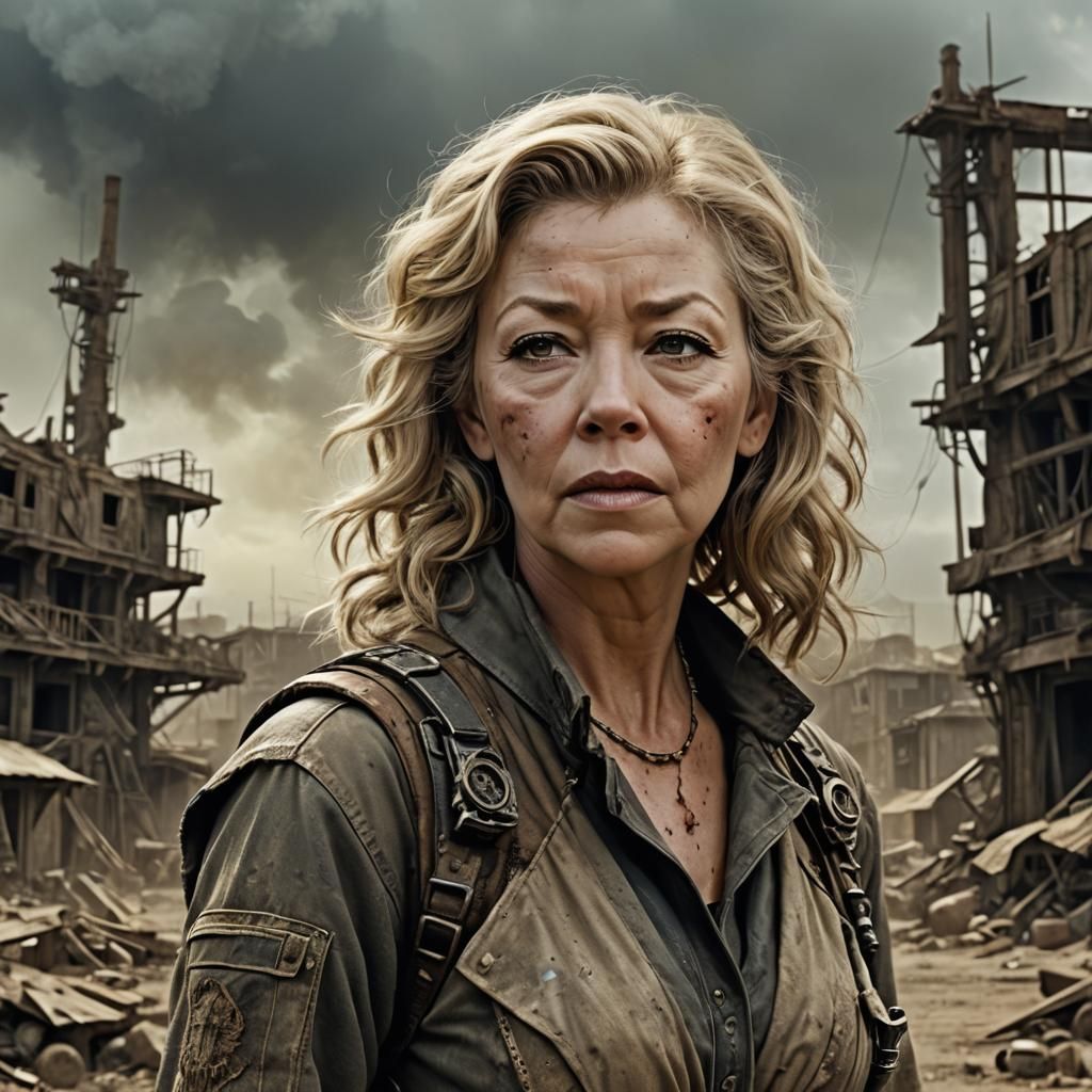 Gloria Grahame: Post-Apocalyptic Wasteland Character Portrai...