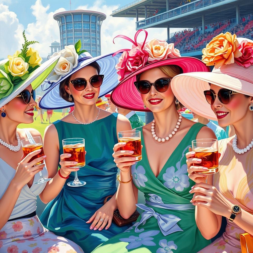 Classic Southern Elegance at the Kentucky Derby