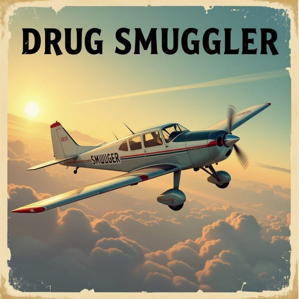 Propeller Plane 'Drug Smulger' in Covert Operation
