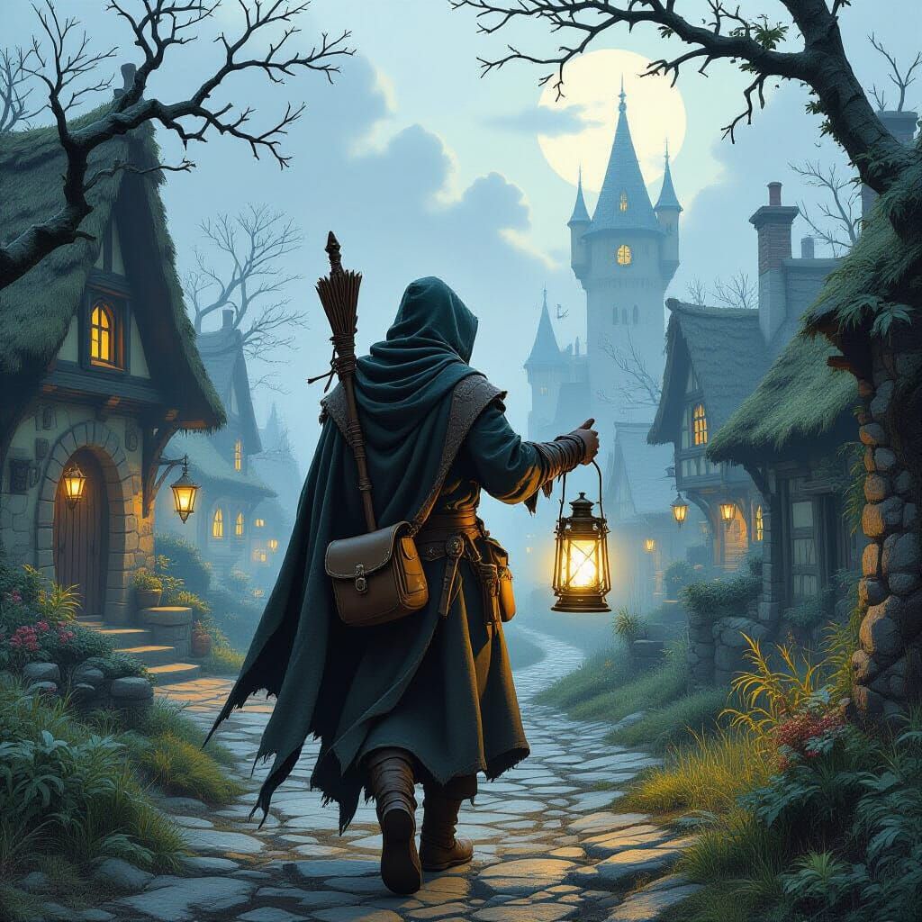 Enchanted Village: A Traveler's Fantasy Journey