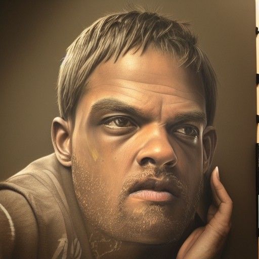 Hyperrealistic Portrait of Micah Bell