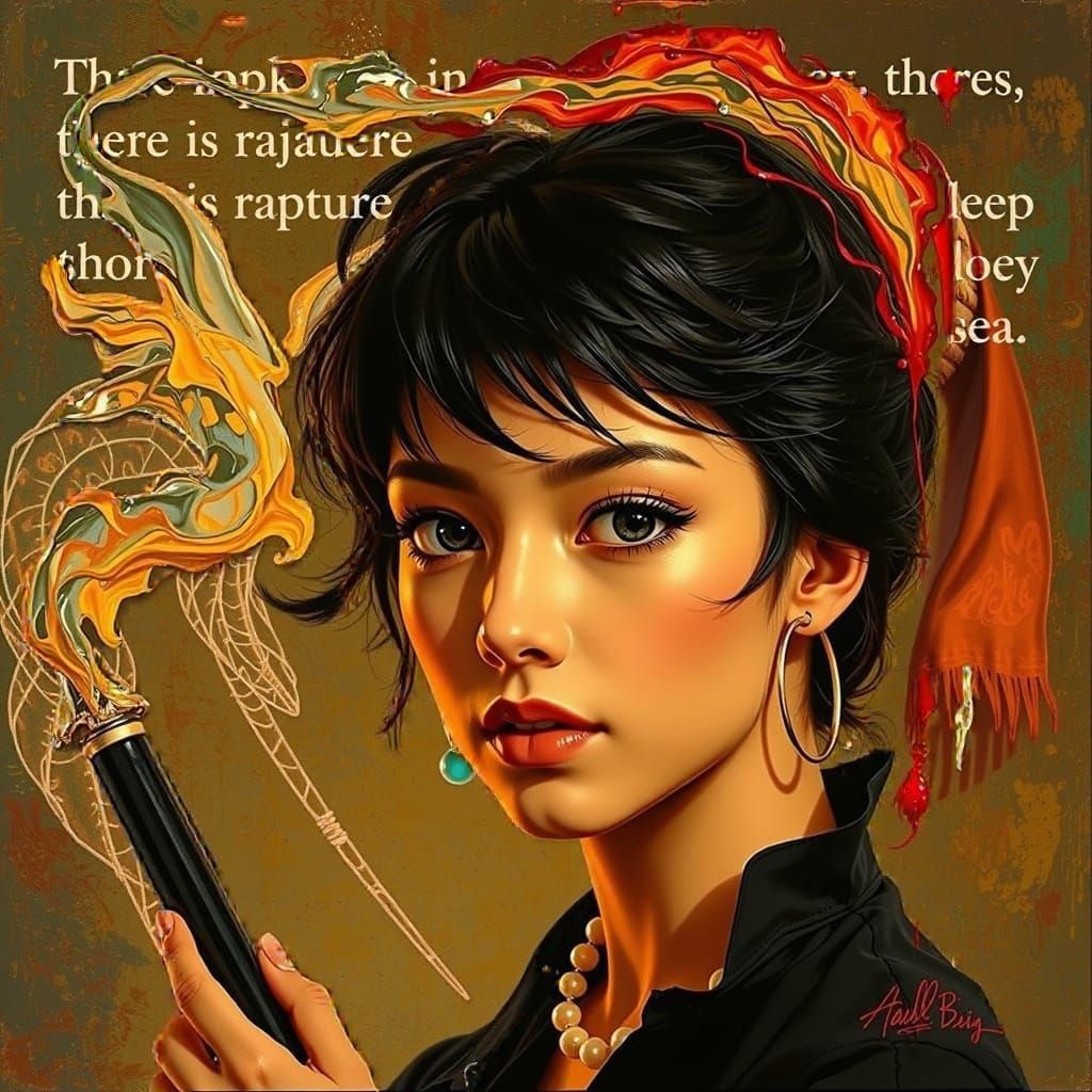 Pathless Woods and Lonely Shore: A Nature Scene