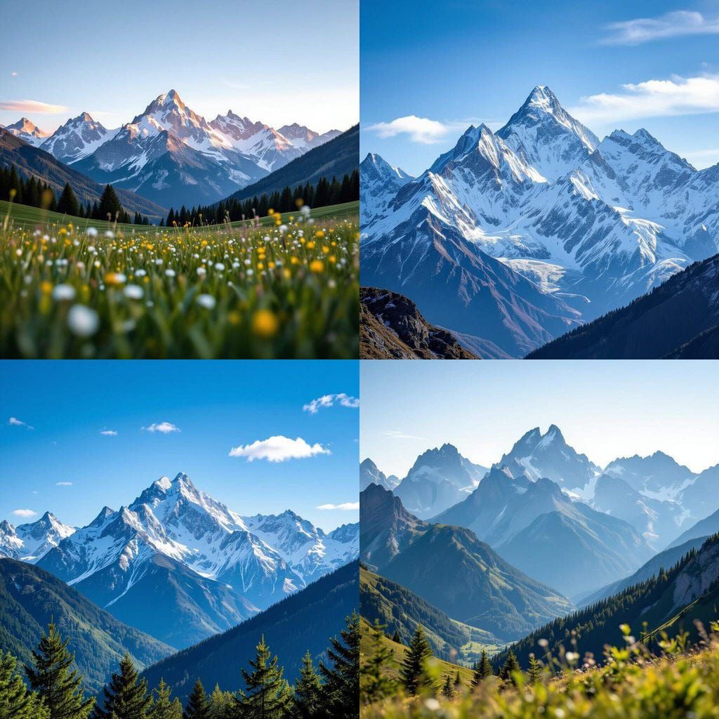 Majestic Mountain Landscape Photography