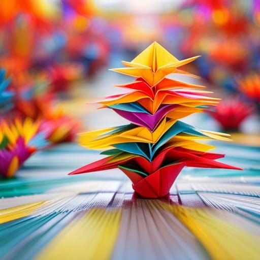 In Japan, there is a belief that if you fold 1000 paper cranes, then your wish will come true.