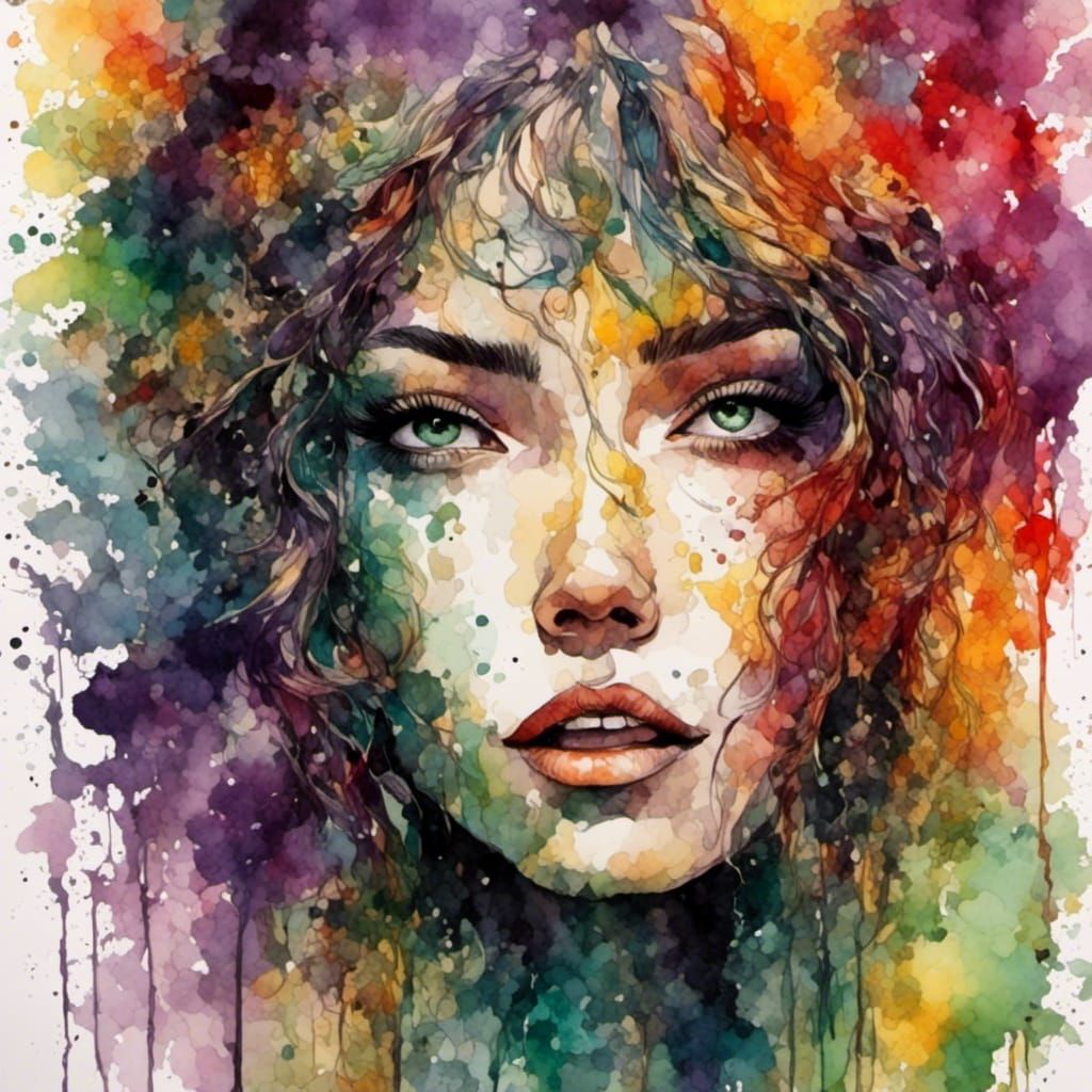 Watercolor Portrait
