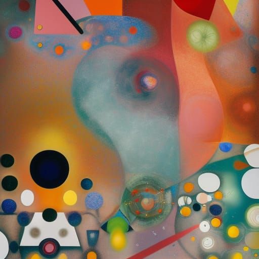 Striking Abstract Art Inspired by Celestial Realms