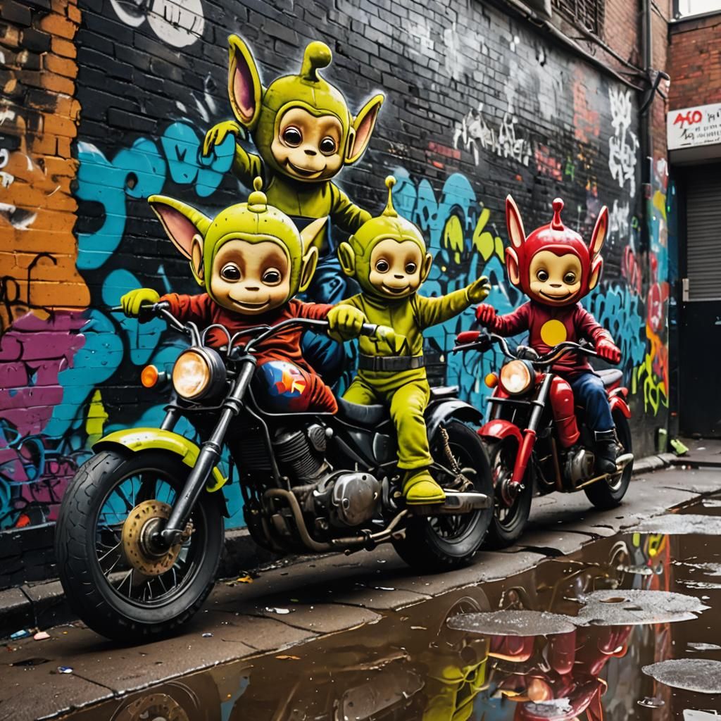 Teletubbies motorcycle club