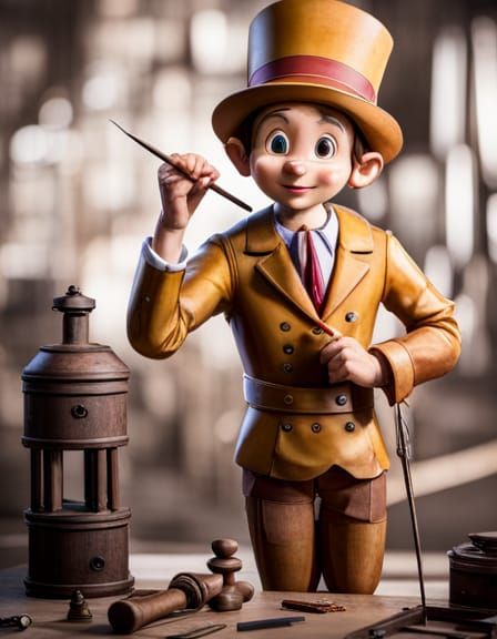 Pinocchio Blueprint: Technical Design Schematic