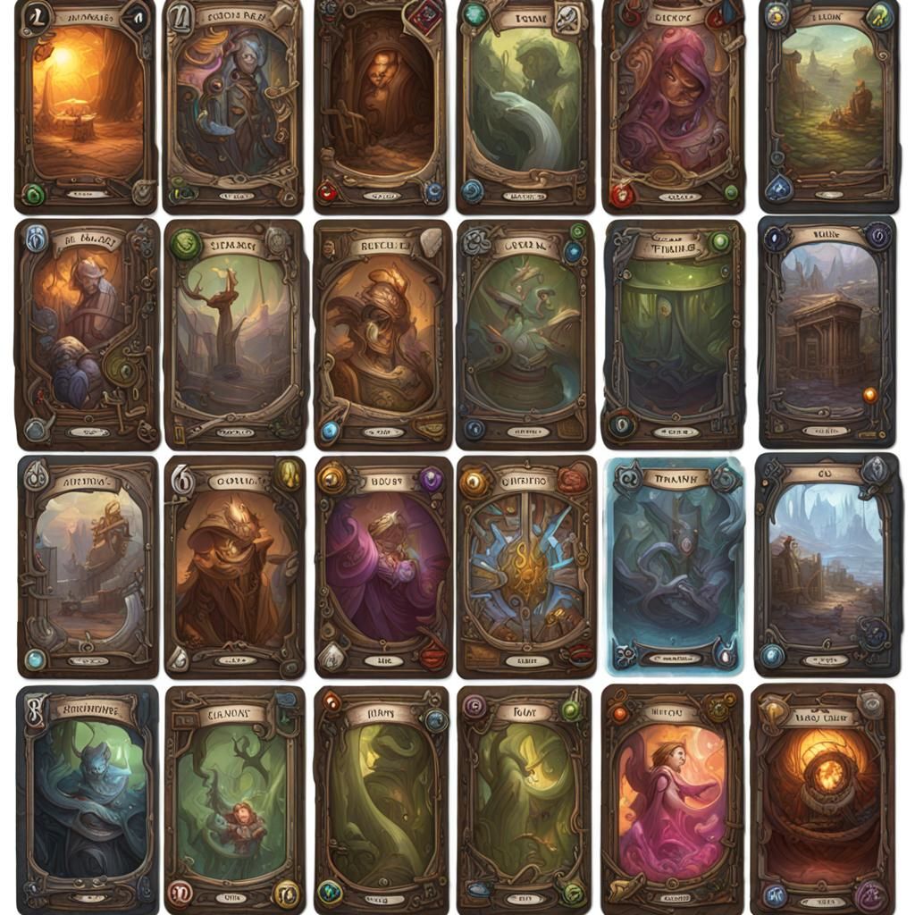 Deck of Many Things Illustration