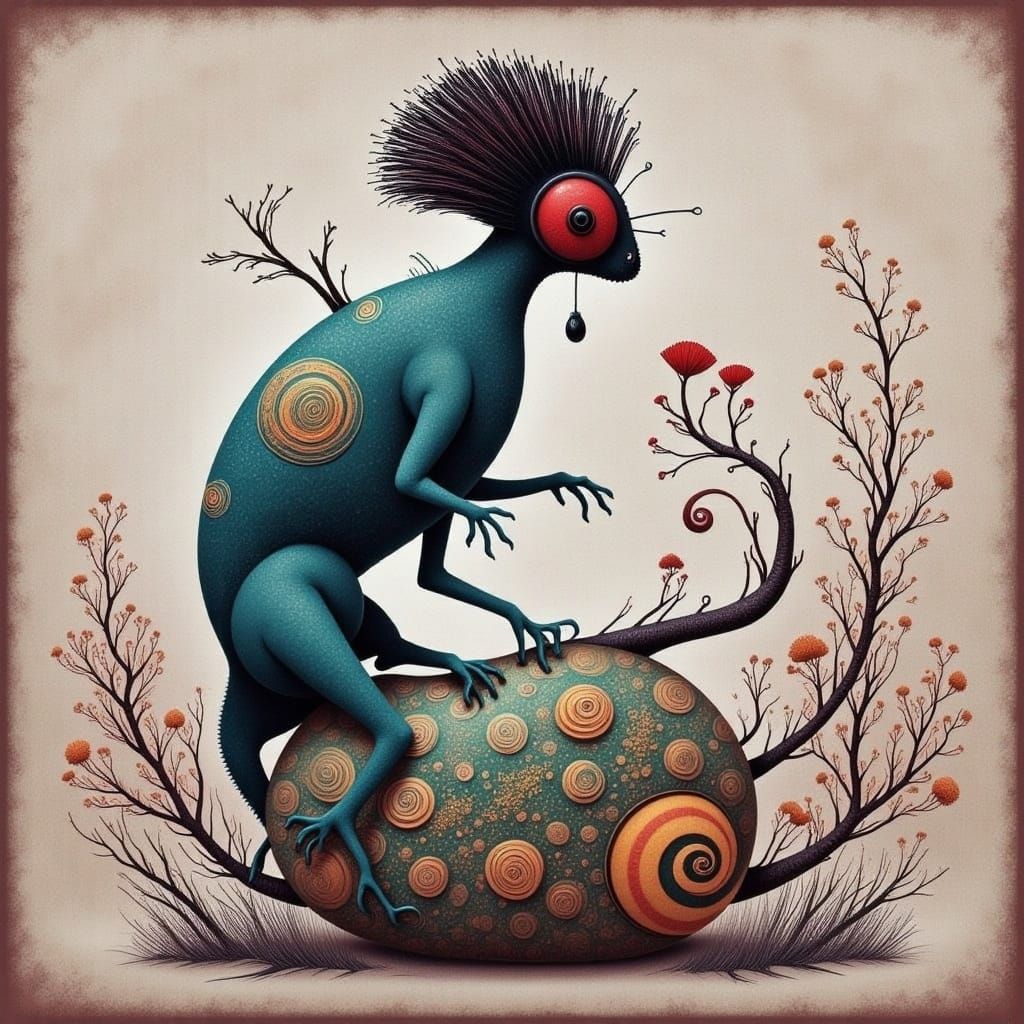 Pink Camouflage with Cicada Pattern Design