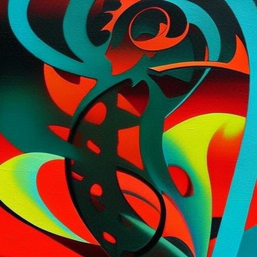 Psychedelic Surreal Glimpse of True Self