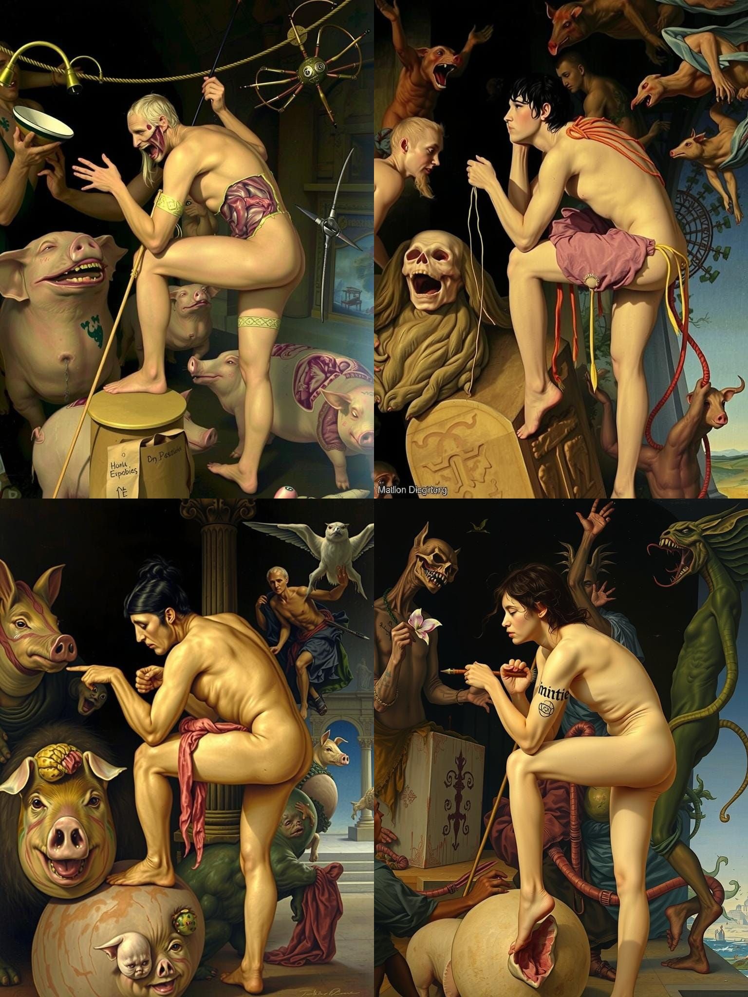 Bosch-Inspired Ritual Inside Guggenheim Museum