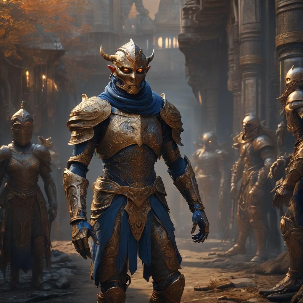 Evolution Bodypaint in High Fantasy Concept Art