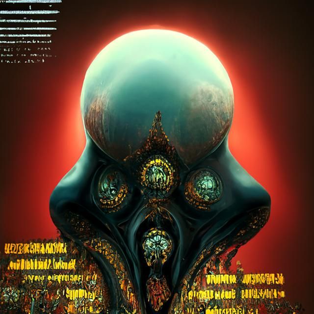 Atompunk Magazine Cover: Cosmic Horror Star-Spawn