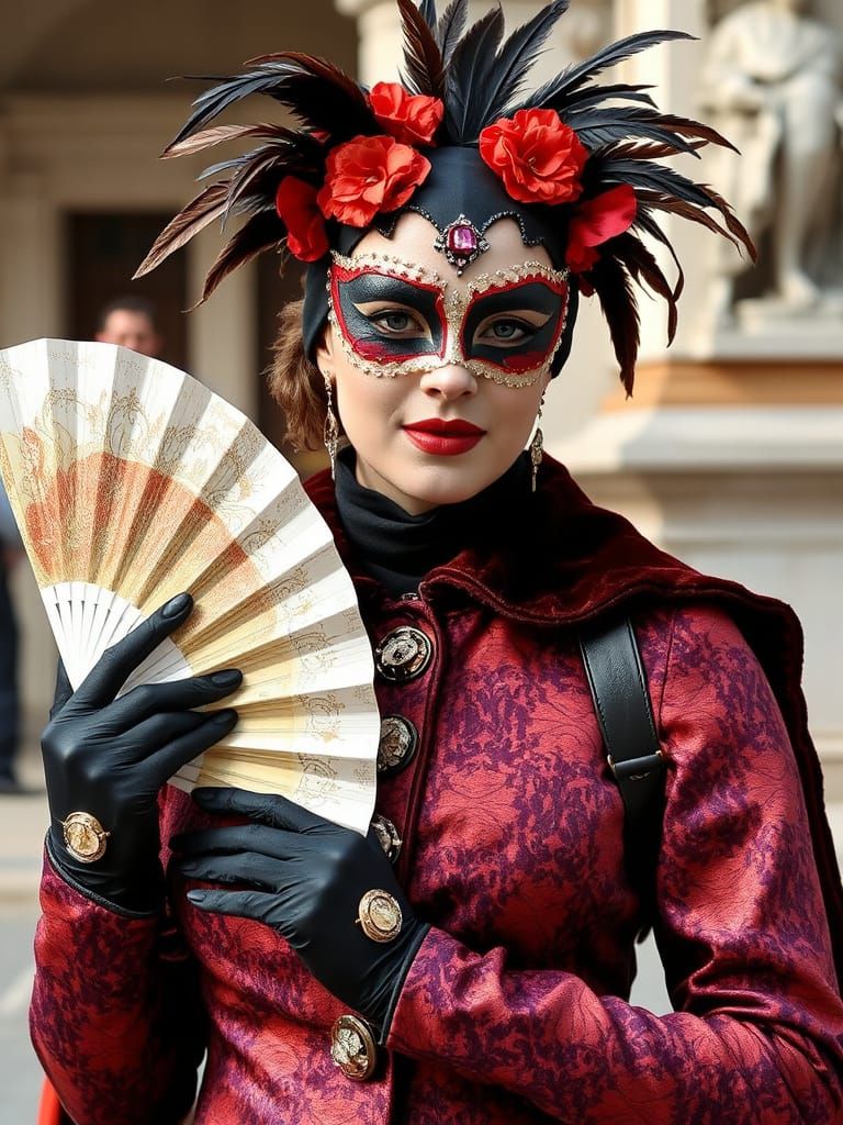Venetian Carnival Woman