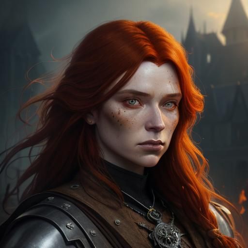 Medieval Witch Burning: Hyperdetailed Concept Art