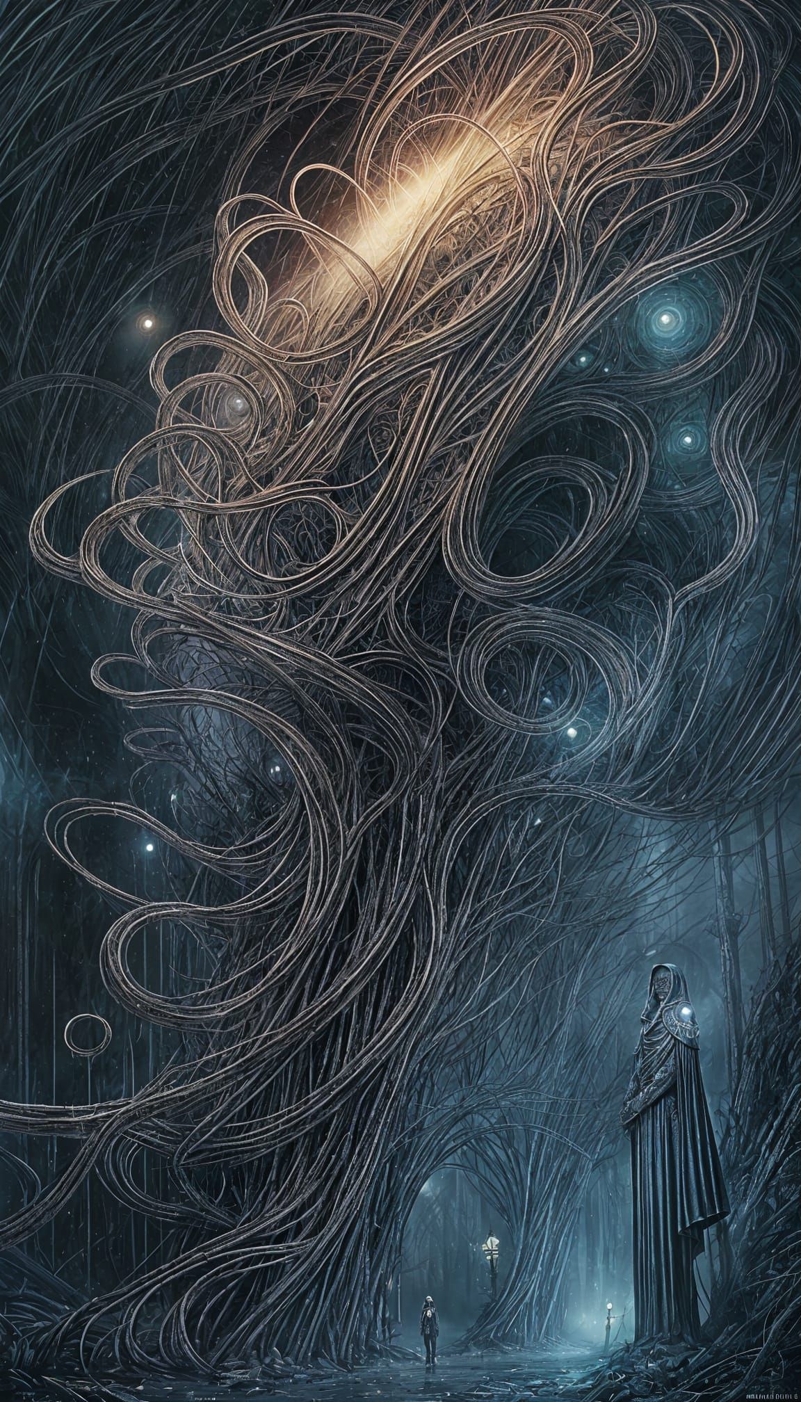 Surreal Gnostic Heresy: A Digital Art Masterpiece