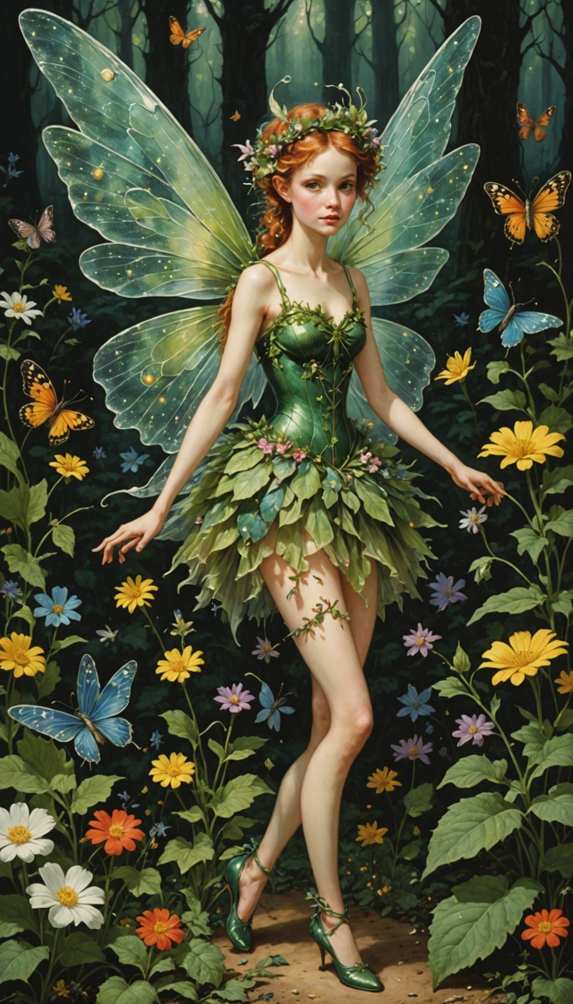 Unconventional Fairy in Post-Minimalist Style