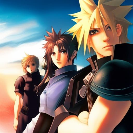 Final Fantasy VII AI Image