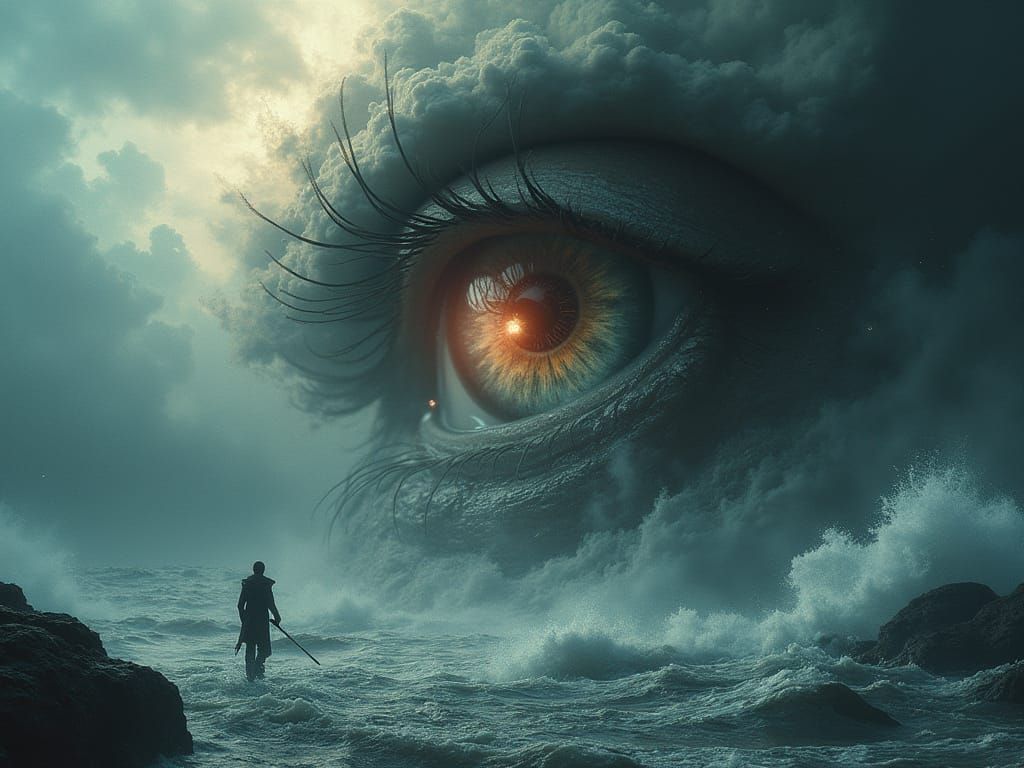 The Storm of the Eye Chaotic Deconstruction