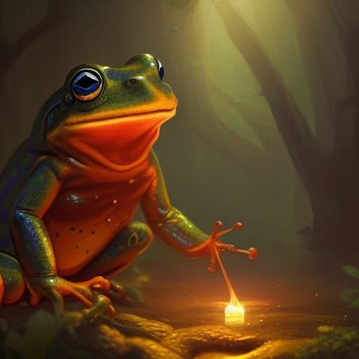 Frog Exorcism: A Berenstain Bears Dark Fantasy