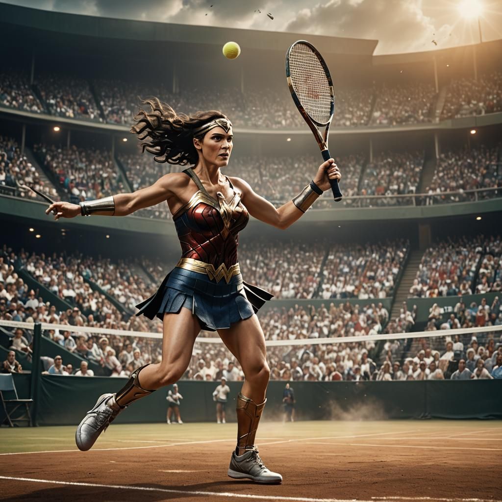 Wonder Woman vs Superman Tennis Tournament
