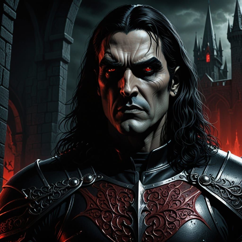 Peter Steele as Gothic Super Villain