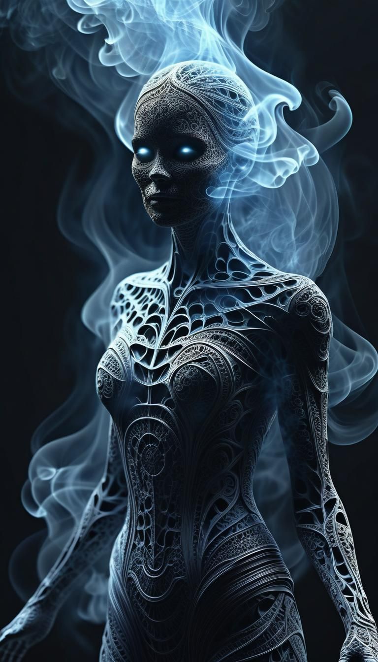 Fiery Ghost in Space and Time