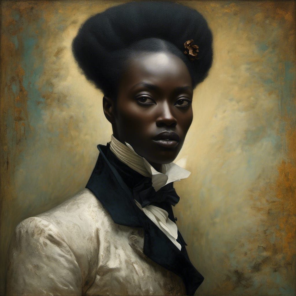 Portrait: 18th Century African House Servant