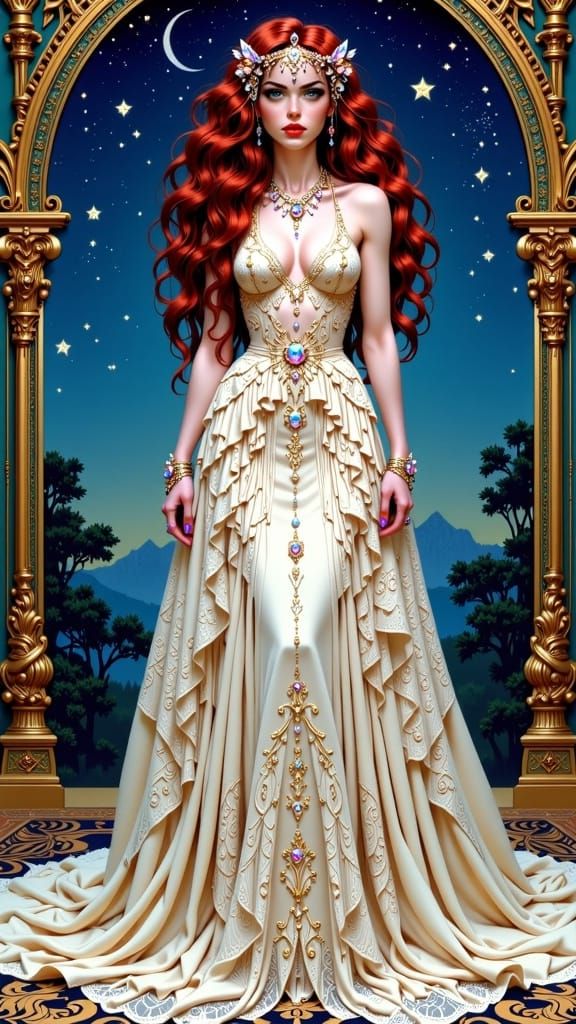 Wild Serenity Bejeweled Boho Bride