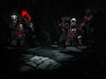 Darkest Dungeon Inspired Gothic Scene